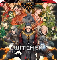 Ilustracja Good Loot Gaming Puzzle: The Witcher Nilfgaard (500 elementów)